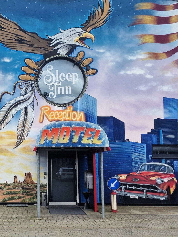 Sleep Inn Motel Willkommen Aussenansicht Motel Willkommen Aussenansicht Motel Sleep Inn Motel